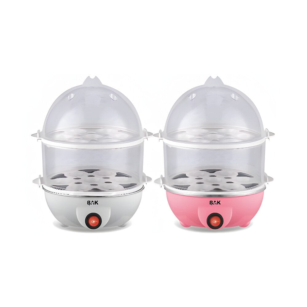 Cozedor de ovos elétrico BAK de dois andares para 14 ovos