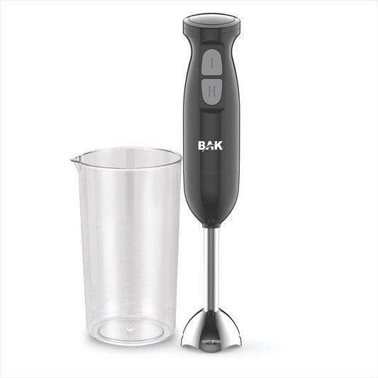 Mixer BAK inox com copo medidor de 600 ml e acessórios